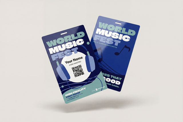 Plastic Badges
