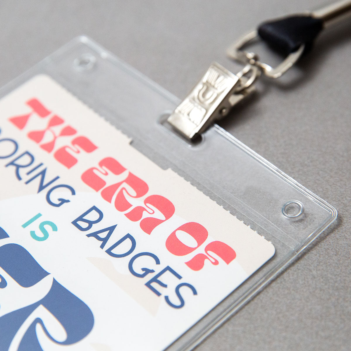 Clear Badge Holders